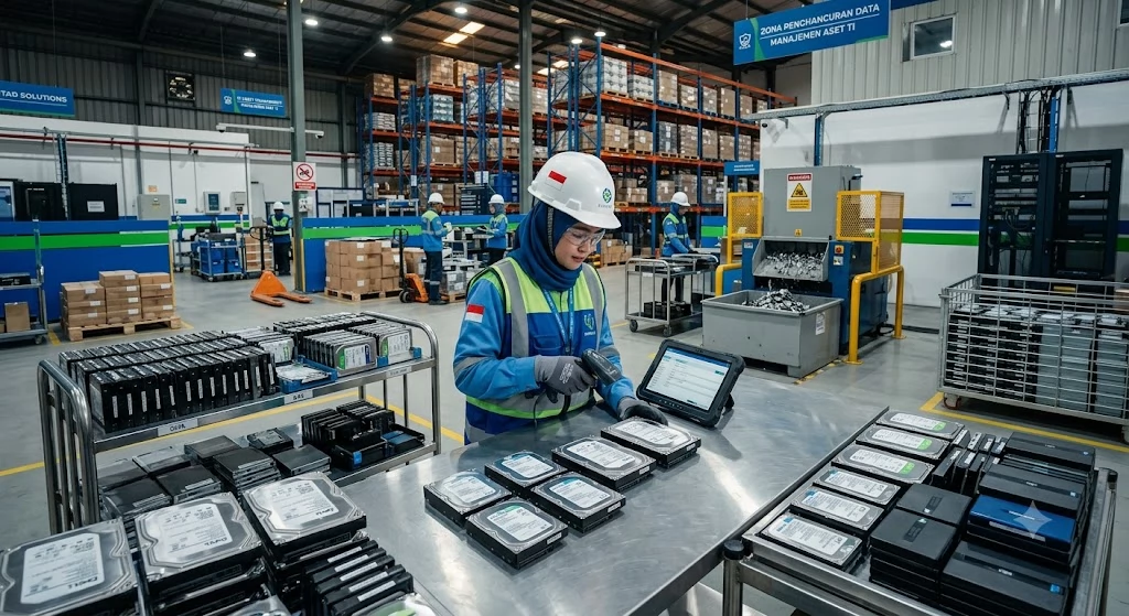 Jasa Penghancuran Harddisk | Secure Hard Drive Destruction untuk Perusahaan